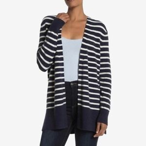 Madewell Cozy Walker Cardigan Size XS Striped Open Front‎